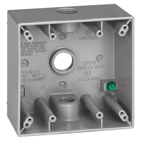 4x4 weatherproof electrical junction box